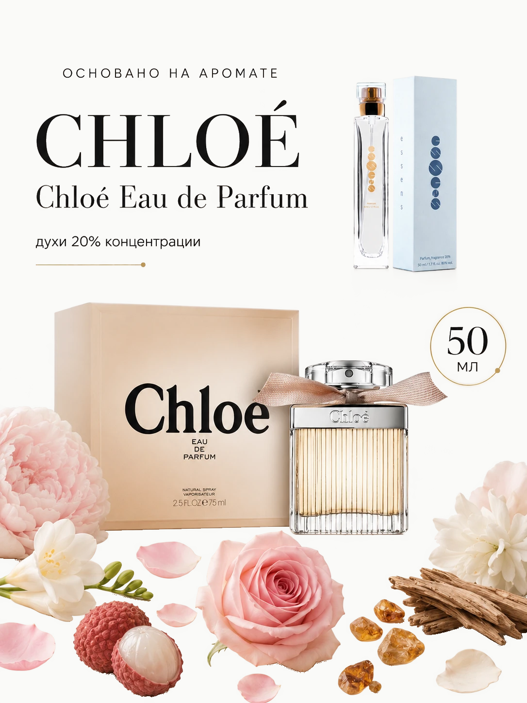 № 107 - ESSENS духи для любителей Chloe - Chloe eau de Parfum · W107