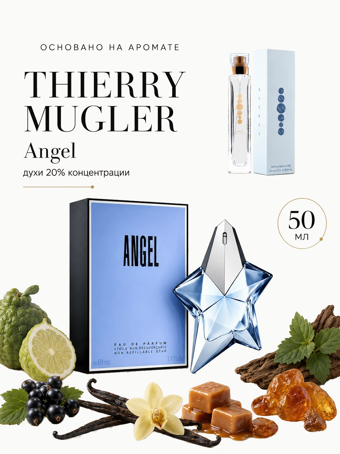 № 115 - ESSENS духи для любителей Thierry Mugler- Angel · W115