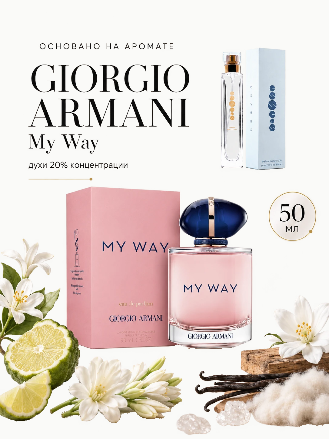 № 171 - ESSENS духи для любителей Giorgio Armani - My Way · W171