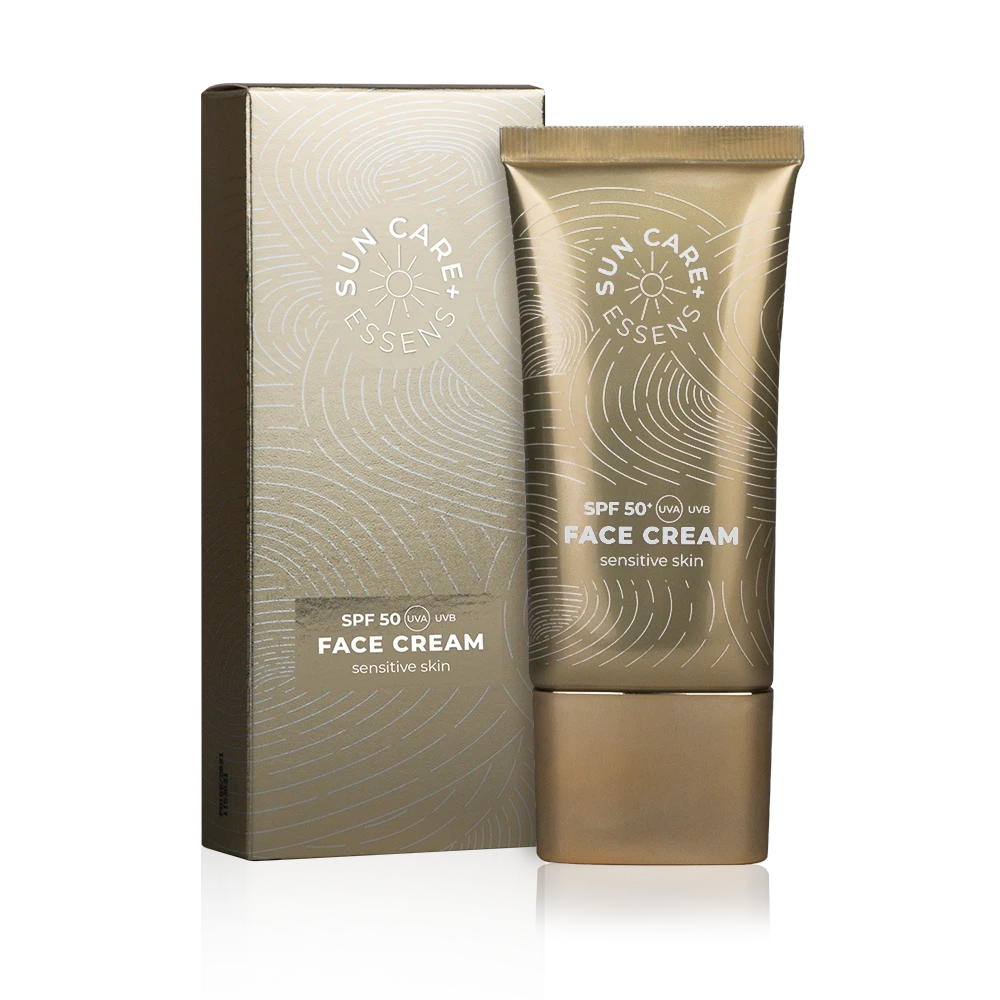 СОЛНЦЕЗАЩИТНЫЙ КРЕМ ДЛЯ ЛИЦА С SPF 50 ESSENS · sc26